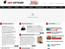 Tablet Screenshot of kansoftware.com